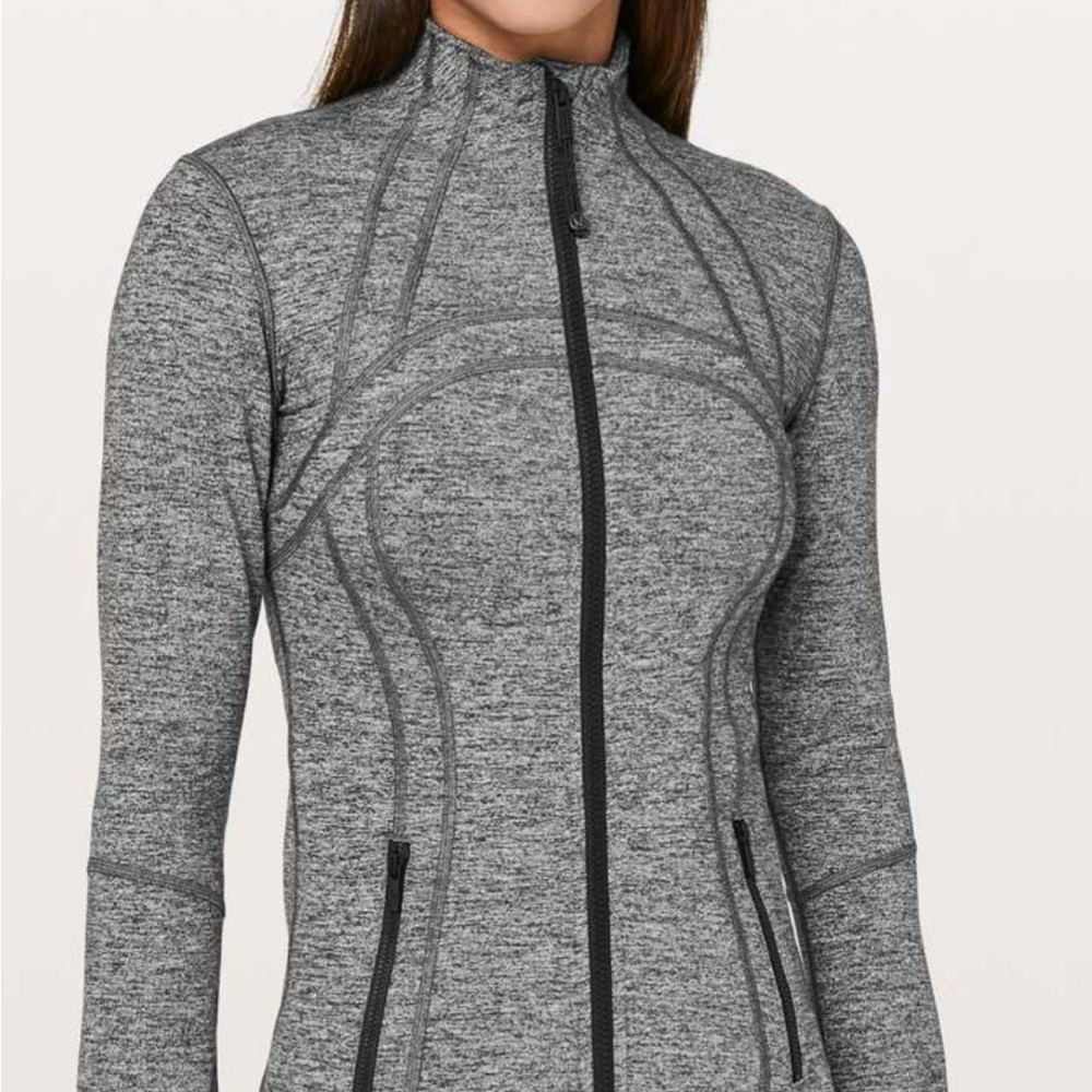 Lululemon define jacket luon heathered black